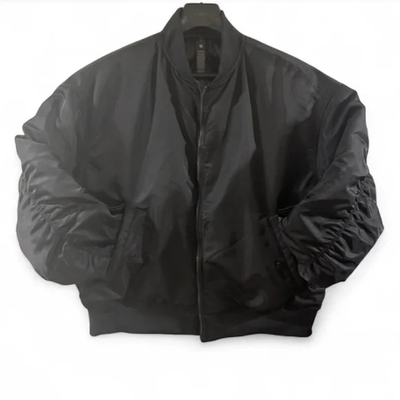 NWT Men's Lululemon Black Quilted Reversible Down Puffer Jacket Size Large - Picture 4 of 9